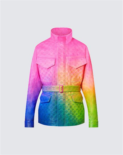 louis vuitton holographic jacket